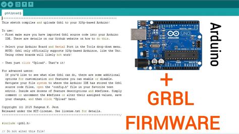 install GRBL on Arduino